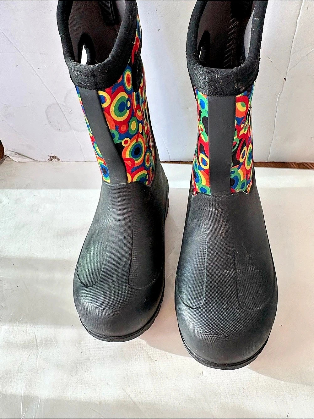 Bogs Patterned Rain Boots US 1